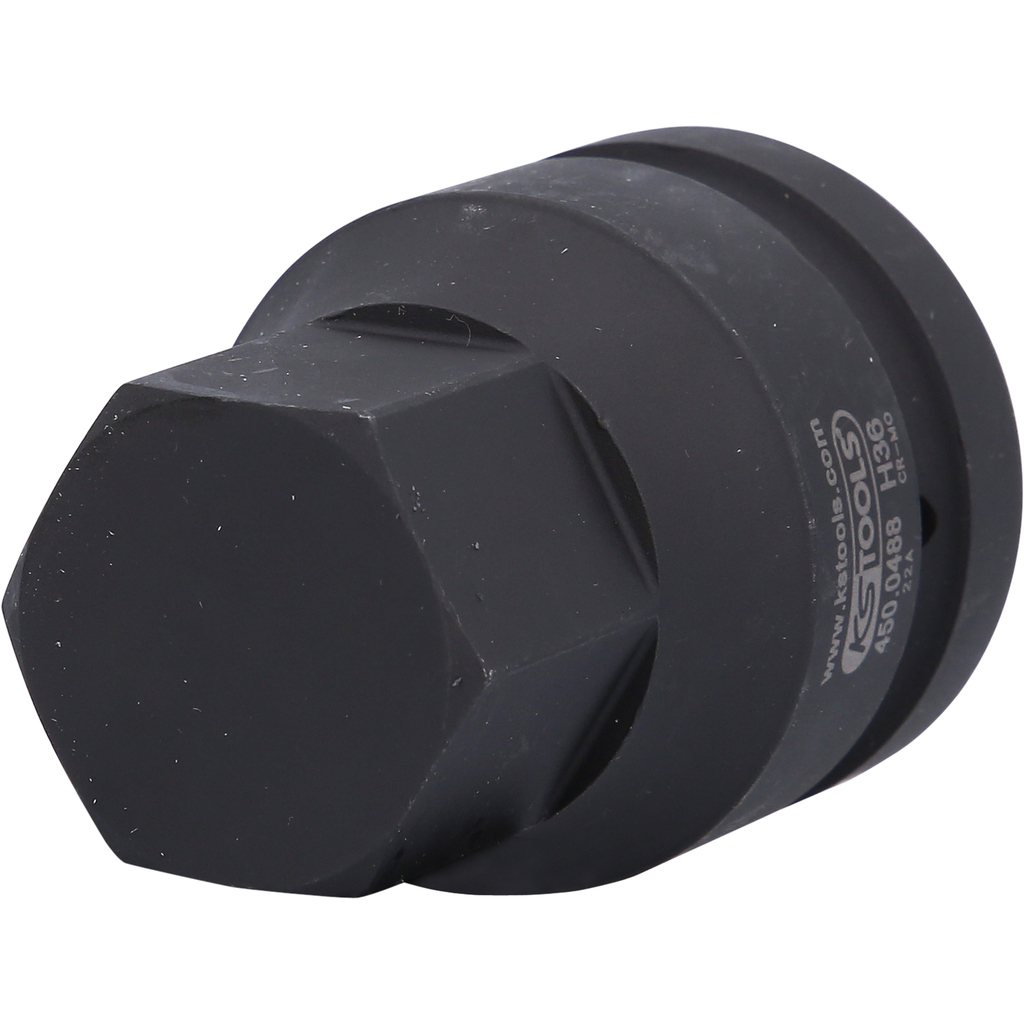1" impact bit socket, 36mm for hexagon screws (450.0488, KS TOOLS)
