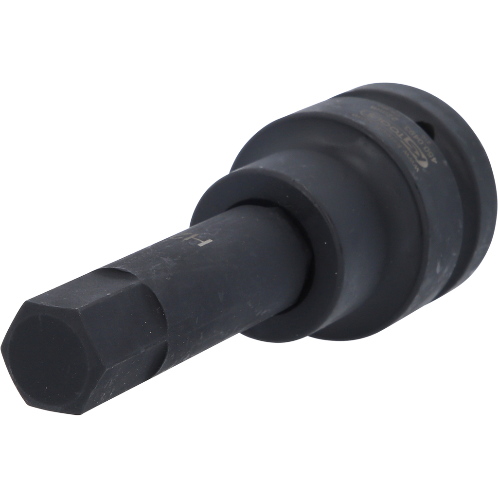 1" ilga smūginė antgalinė galvutė vidiniam šešiabriauniui, 22 mm (450.0493, KS TOOLS)