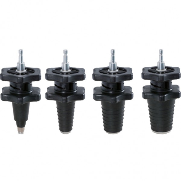 Aušinimo sistemos adapterių rinkinys, 4 dalių (455.0140, KS TOOLS)