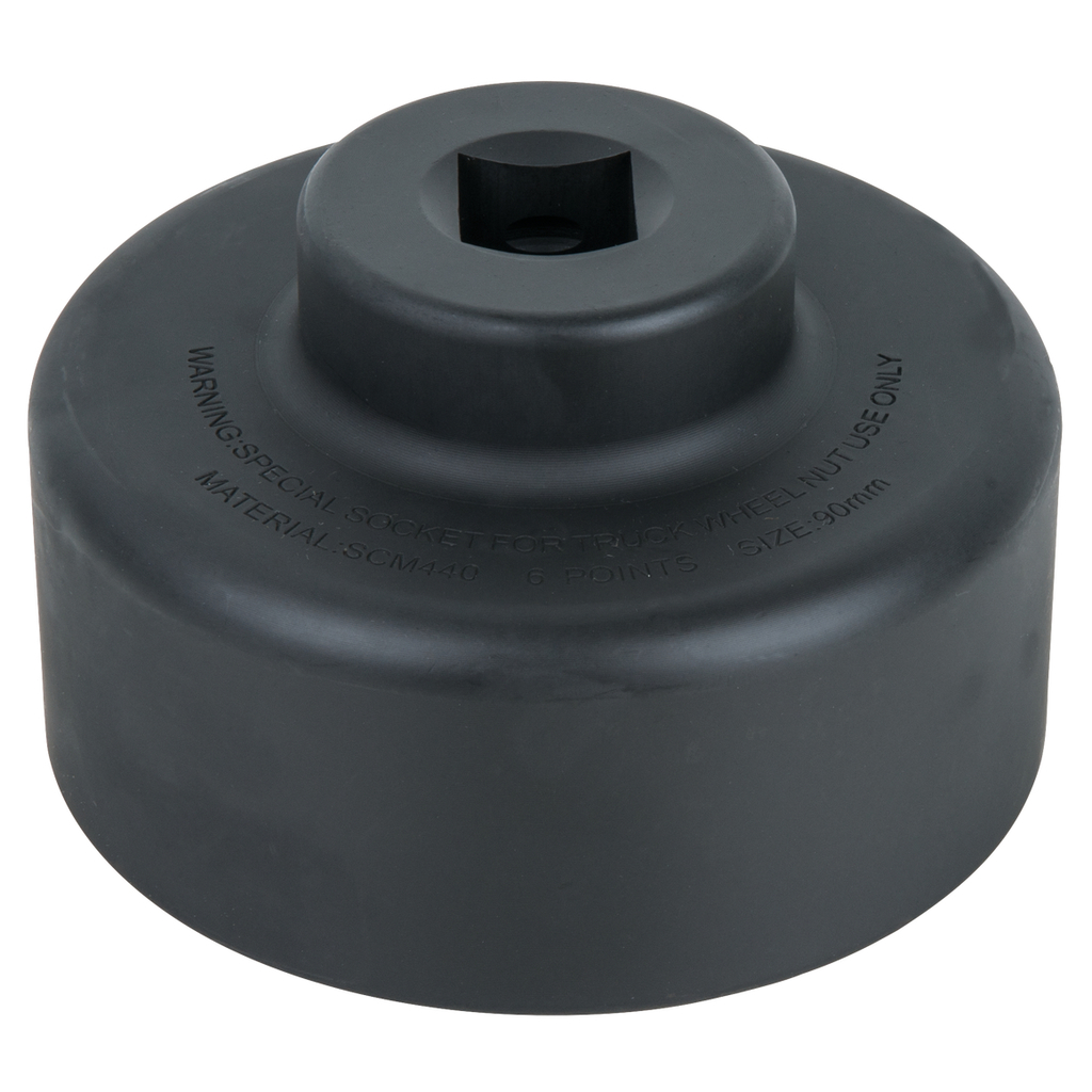 Axle nut socket, short, 90 mm, 3/4 in. (460.0070, KS TOOLS)