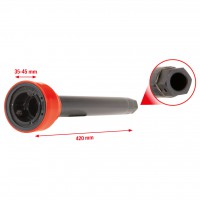 Speciāla stūres šķērsstiepņa šarnīra atslēga, 35-45 mm, 420 mm (150.1600, KS TOOLS)