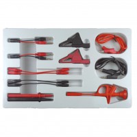 12/24 V diagnostikos patikros ir matavimo kabelių rinkinys, 13 vnt. (150.1675, KS TOOLS)