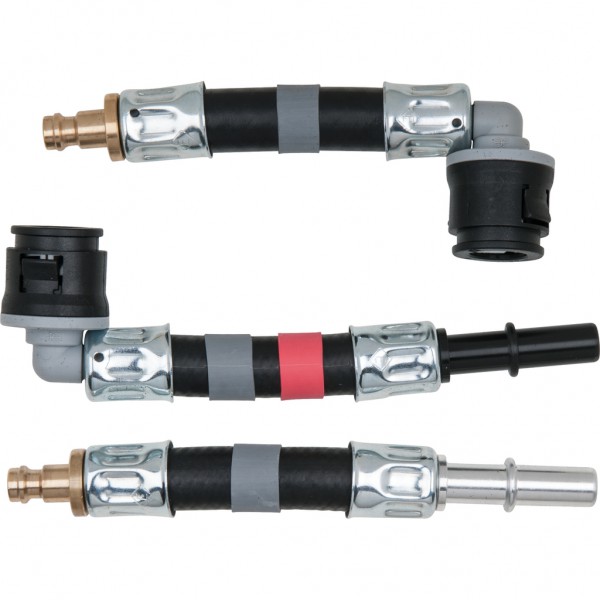 Adapter Set 3-pc. SAE 9.5 x 20 mm (Gray) (150.1866, KS TOOLS)