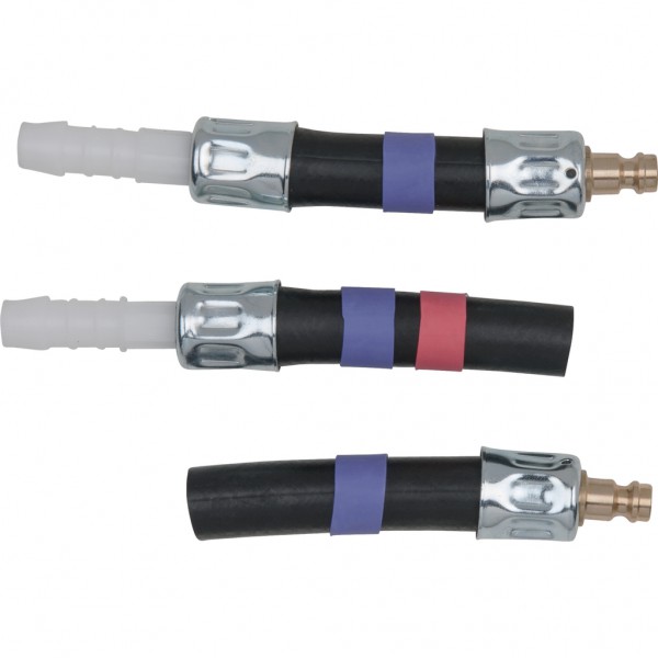 Adapteru komplekts, 3 gab., Ø 10,0 mm (violets) (150.1872, KS TOOLS)