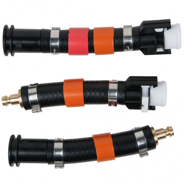 Adapterių rinkinys, 3 vnt., NG12, tipas 246 (oranžiniai) (150.1874, KS TOOLS)
