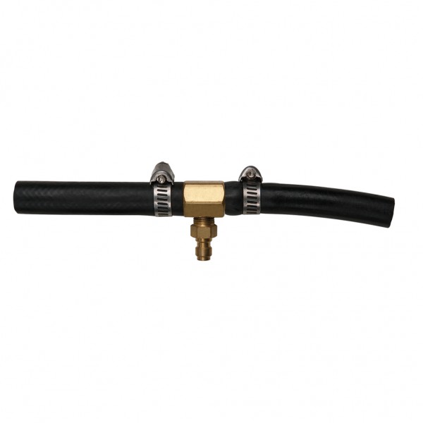 Adapterio žarna mažam Schrader vožtuvui 5/16"x32 UNF ir 1/4" žarnos jungčiai (150.2365, KS TOOLS)