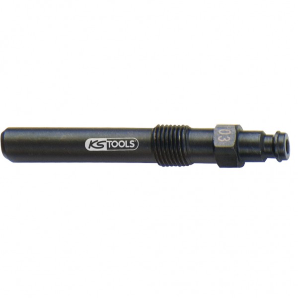 Kaitinimo žvakių adapteris M12x1,25, išorinis sriegis, 87 mm, skirtas 150.3660 (150.3664, KS TOOLS)