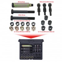 Glow plug repair set, 20pcs, M14x1.25 (150.5080, KS TOOLS)