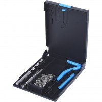 Nerūdijančio plieno sriegių remonto rinkinys M8x1,0x11 mm, 24 vnt. (150.6030, KS TOOLS)