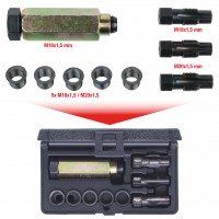 Glow plug repair set f.Lambda sensor threads, 10pcs, M18x1.5 (150.5090, KS TOOLS)