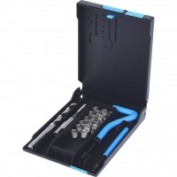 Nerūdijančio plieno sriegių remonto rinkinys M8x1,25x10,8 mm, 24 vnt. (150.6040, KS TOOLS)