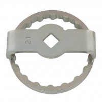 3/8" alyvos filtro raktas, Ø 66 mm, 18 griovelių (150.9408, KS TOOLS)