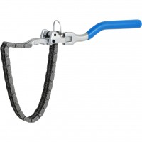 Ķēdes atslēga eļļas filtriem un gaisa žāvētāja patronām, 130 mm (150.9375, KS TOOLS)