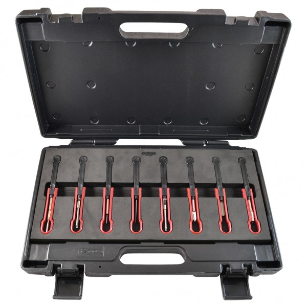 Vecākās paaudzes auto savienojumu atbloķēšanas instrumentu komplekts, 8 gab. (154.0145, KS TOOLS)