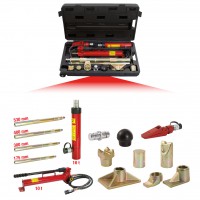 Hydraulic body repair kit, 17pcs, 10 t (160.0175, KS TOOLS)