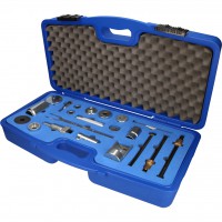 Stabdžių suportų remonto rinkinys lagamine, Knorr-Bremse, 24 dalių (460.0905, KS TOOLS)