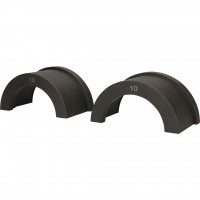 Guolio puskiaučių pora Ø 122 mm (460.1429, KS TOOLS)