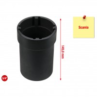 3/4" rievoto uzgriežņu atslēga ar 4 tapām, Scania, iekšējās tapas Ø 70 mm (460.1745, KS TOOLS)