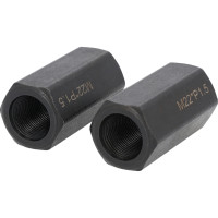 Thread adaptor M22 x P1,5 x 65mm 2 pcs (460.1776, KS TOOLS)