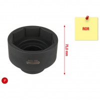 Ašies veržlių raktas ROR, 83 mm (460.1015, KS TOOLS)