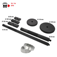 Wheel bearing tool set for BPW, 7 pcs (460.1300, KS TOOLS)