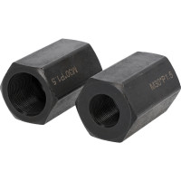 Thread adaptor M24 x P1,5 x 65mm 2pcs (460.1778, KS TOOLS)