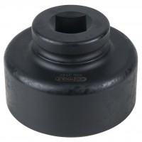 1" ass uzgriežņu atslēga, 8 šķautņu, īsa, 95 mm (460.3440, KS TOOLS)