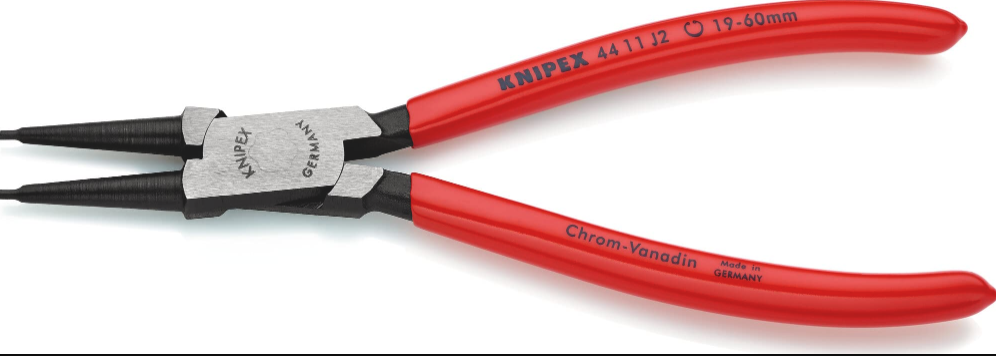 Replės vidiniams fiksavimo žiedams 19-60mm (44 11 J2, KNIPEX)