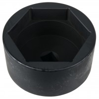 DAF (CF) DRIVE AXLE NUT SOCKET (EURO 5) (Dr. 1", 6 POINTS, 120 mm) (460.4190, KS TOOLS)