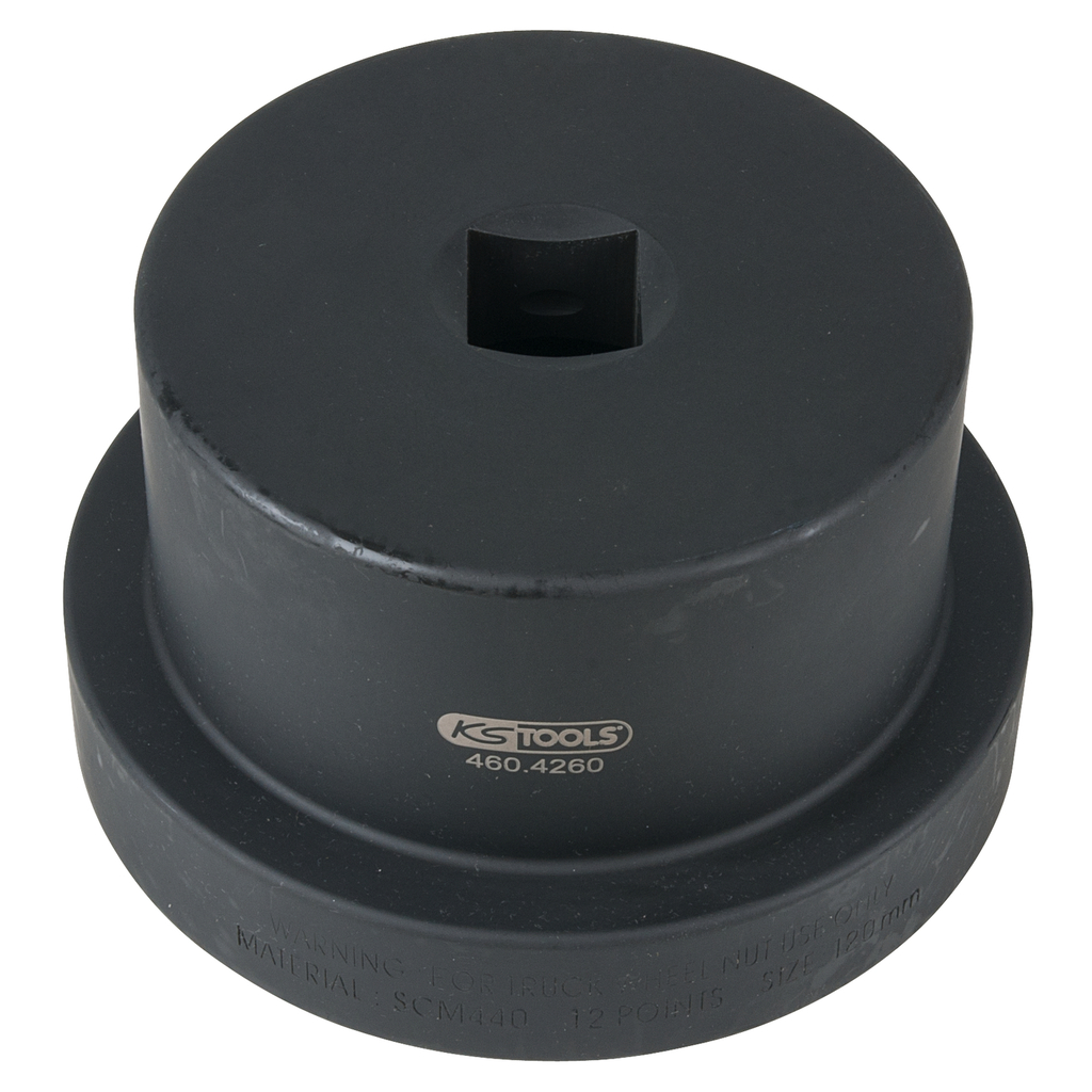 SPECIAL SOCKET FOR TRUCK (Dr. 1", 12 POINTS, 120mm) (460.4260, KS TOOLS)