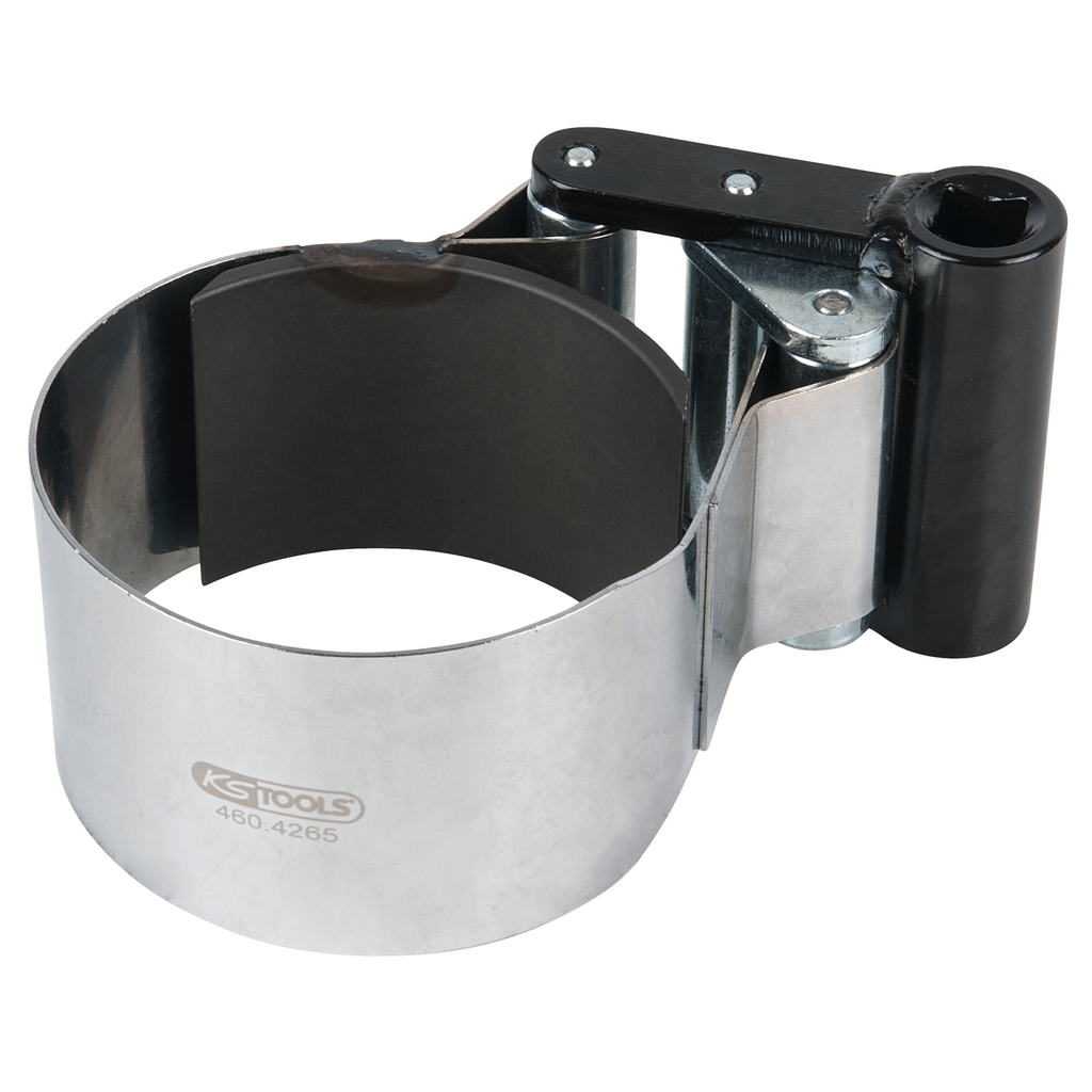 1/2″ siksnas eļļas filtra atslēga, 80-90 mm (460.4265, KS TOOLS)