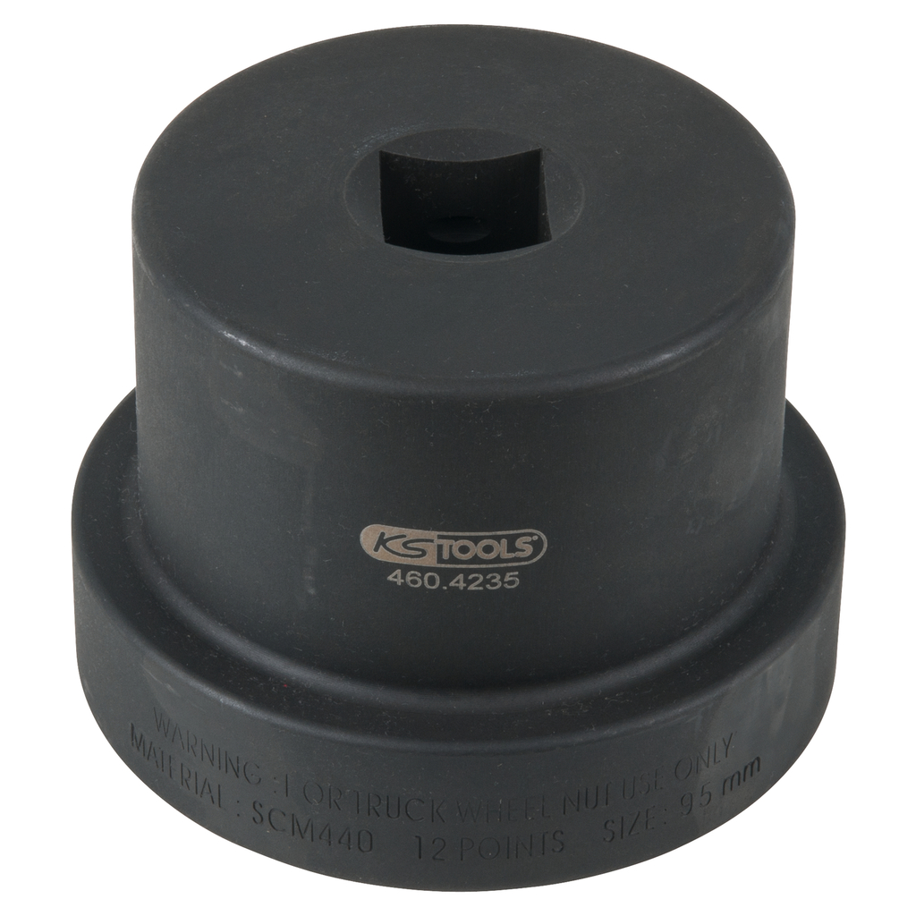 SPECIAL SOCKET FOR TRUCK (Dr. 1", 12 POINTS, 95mm) (460.4235, KS TOOLS)