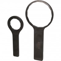 1/2" alyvos filtro raktų rinkinys, Mitsubishi, Ø 86/41 mm, 2 dalių (460.4630, KS TOOLS)