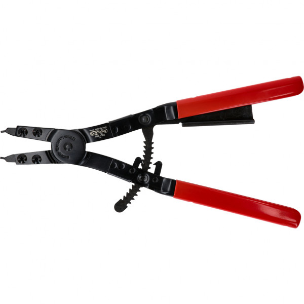16 col. Heavy Duty Internal Circlip Pliers with Changeable Tips for Set 500.1300 (500.1302, KS TOOLS)
