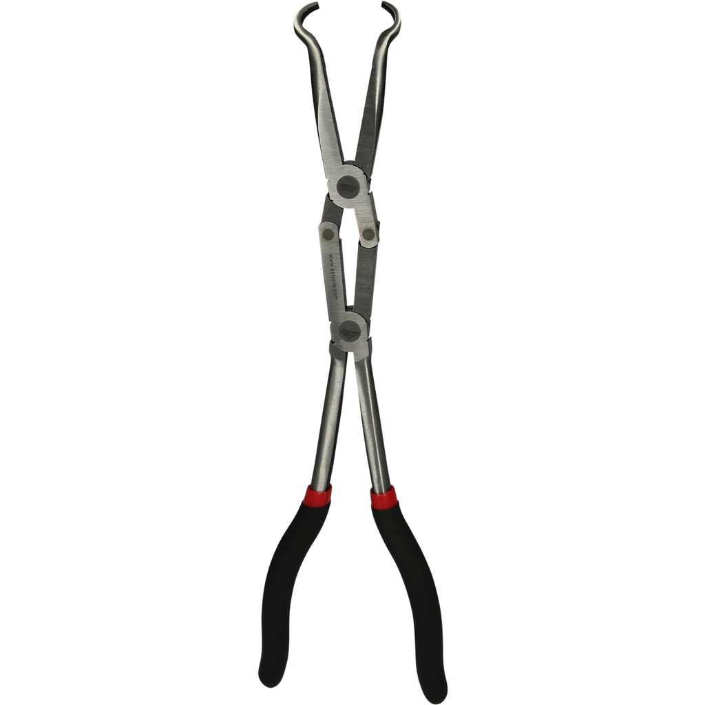 Uždegimo žvakių antgalių dvigubo šarnyro replės, ilgos, 320 mm, Ø 13,0 mm (500.7167, KS TOOLS)