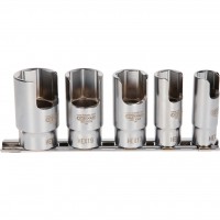 3/8" specialių kampinių vamzdžių jungčių galvučių rinkinys, 5 dalių (460.5085, KS TOOLS)
