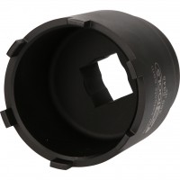 1" griovelinių veržlių raktas su 6 kaiščiais, Mercedes ir MAN, Ø 77/84 mm (460.5345, KS TOOLS)