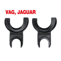 Standartinių spyruoklės laikiklių pora, VAG ir Jaguar galinei ašiai (500.8634, KS TOOLS)