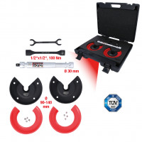 Audi and Seat telescopic centre tensioner set for internal springs,11pcs (500.8765, KS TOOLS)