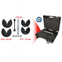 Universal telescopic centre tensioner set for internal springs, 9 pcs (500.8755, KS TOOLS)