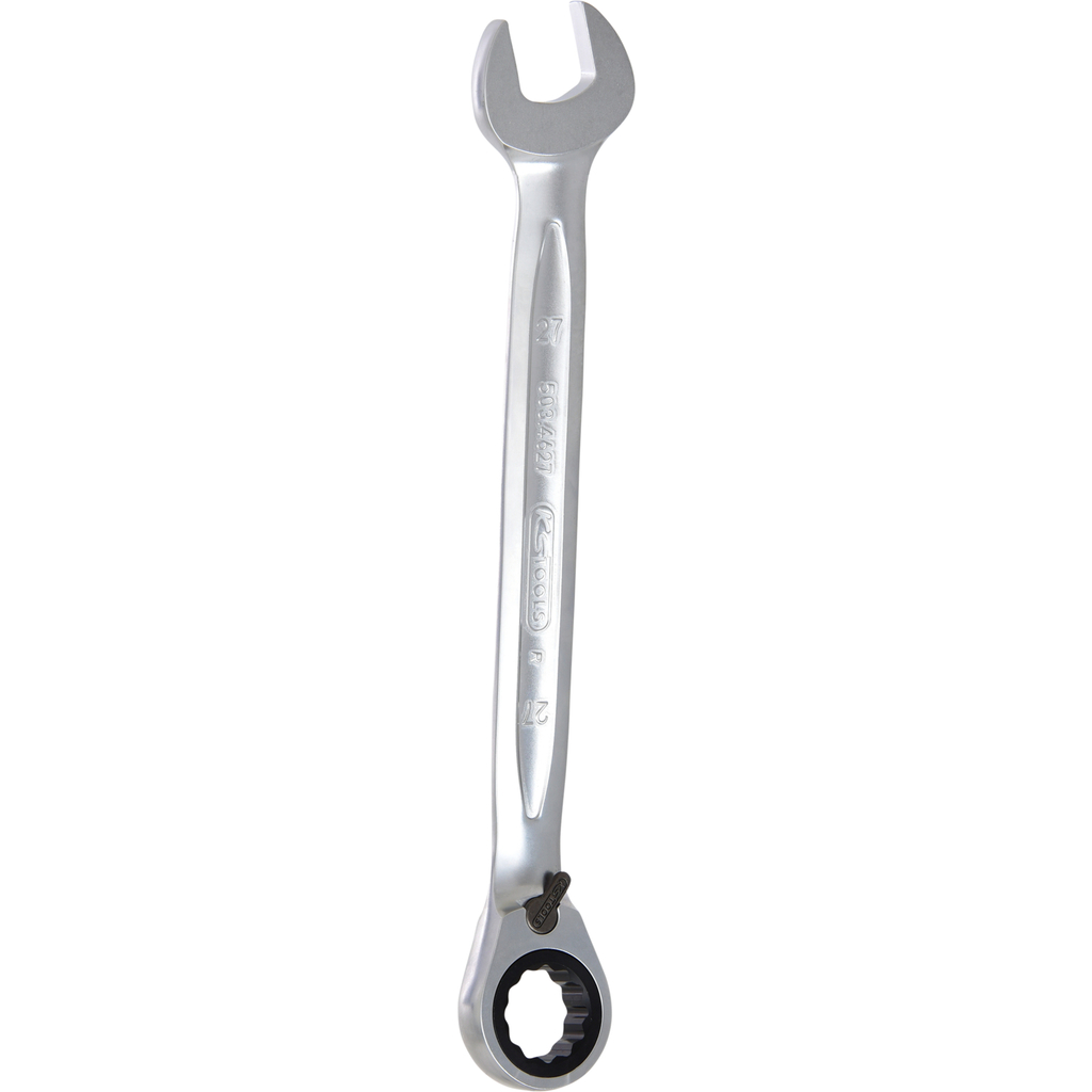 GEAR+ rev combination spanner, 27mm ,on hang tag (503.4627-E, KS TOOLS)