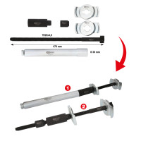 Center spring set (500.8780, KS TOOLS)