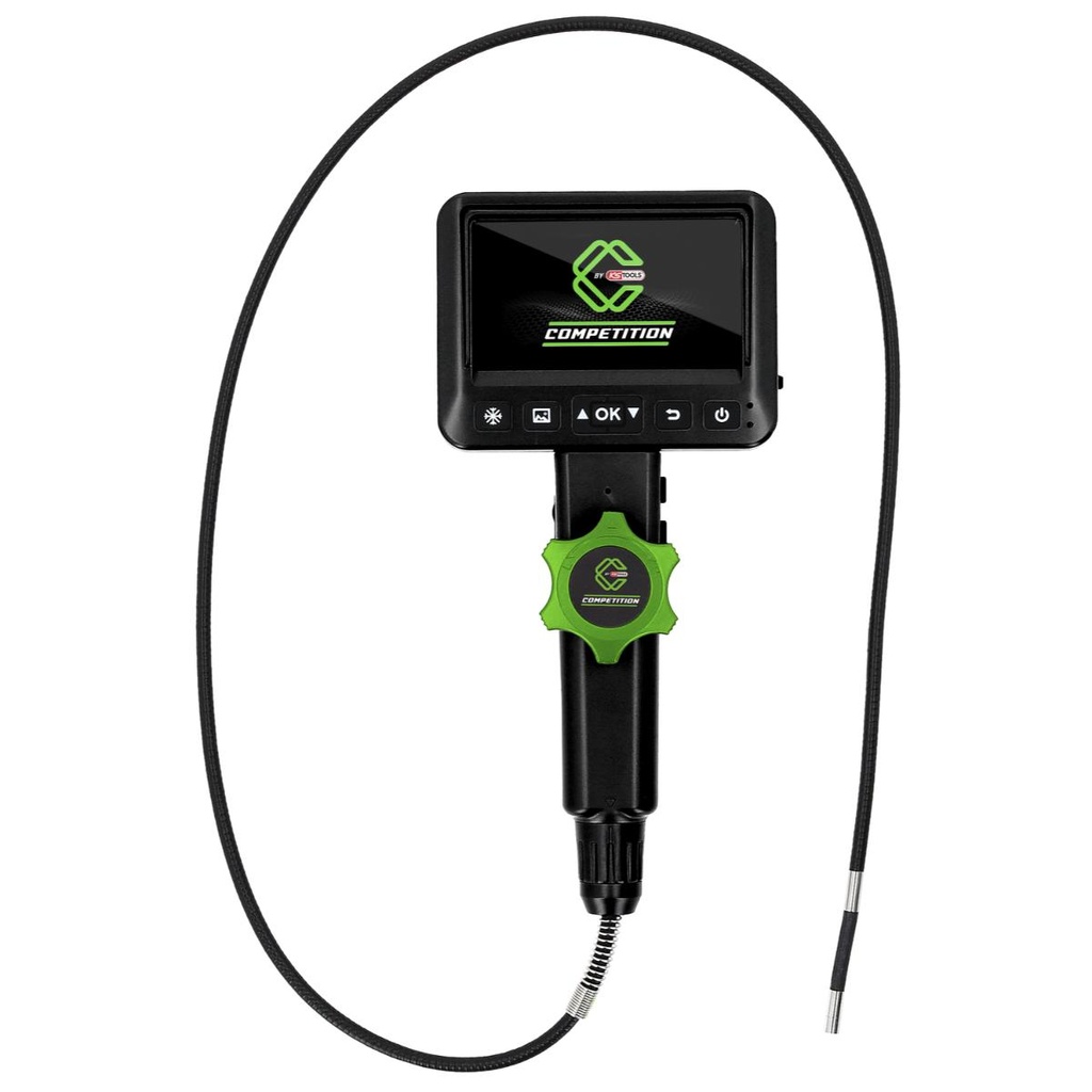 COMPETITION HD videoendoskopa komplekts ar Ø 6,0 mm zondi, 180° un 0° kameras (512.4600, KS TOOLS)