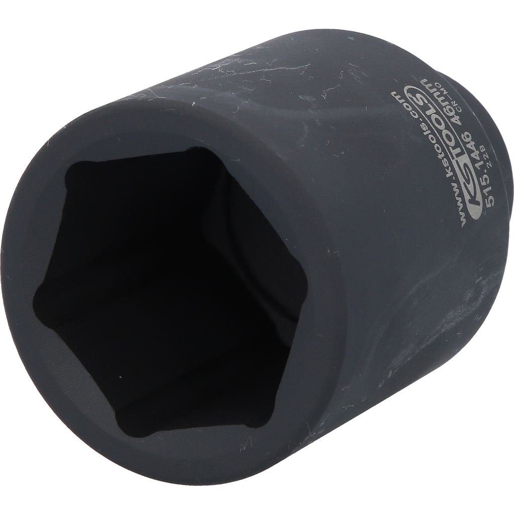Šešiabriaunė smūginė galvutė 3/4", ilga, 46 mm (515.1446, KS TOOLS)