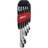 GEAR+ rev combination spanner set, 5pcs (503.4955, KS TOOLS)