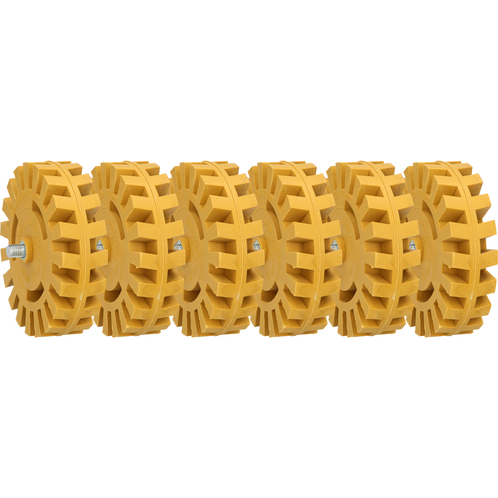 6-Piece Rubber eraser pads (515.1369, KS TOOLS)