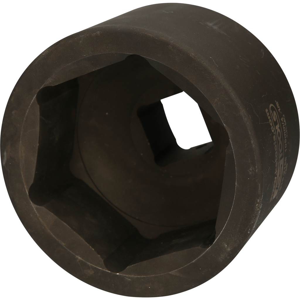 Sešstūra trieciena muciņa 1.1/2", īsa, 105 mm (4.1/8") (515.2156, KS TOOLS)