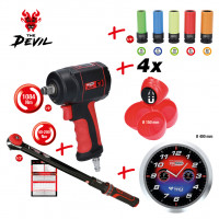 Riepu sezonas akcijas komplekts The miniDevil, 12 gab. (515.2101, KS TOOLS)
