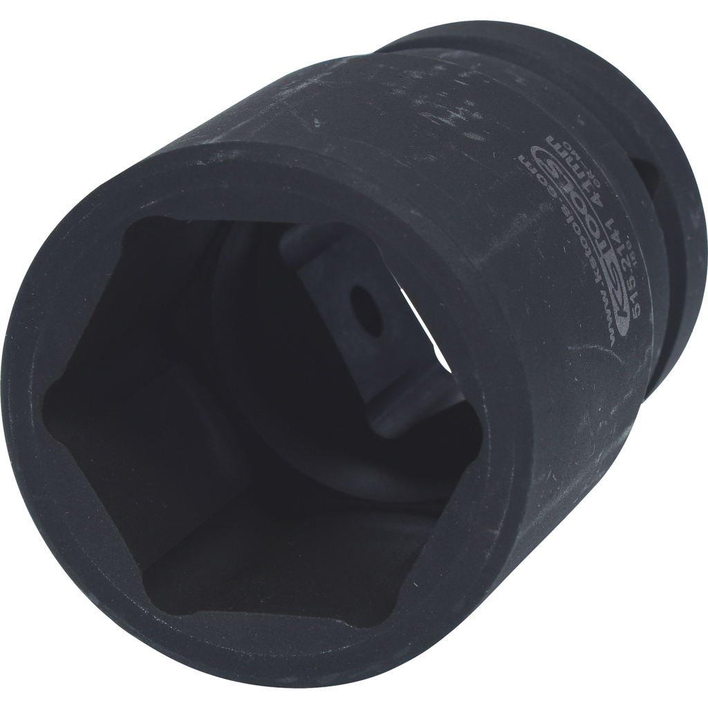 Sešstūra trieciena muciņa 1", 41 mm (515.2141, KS TOOLS)