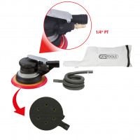 Air orbital sander, rapid removal (515.3066, KS TOOLS)
